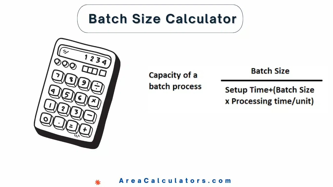 Batch size calculator online calculators
