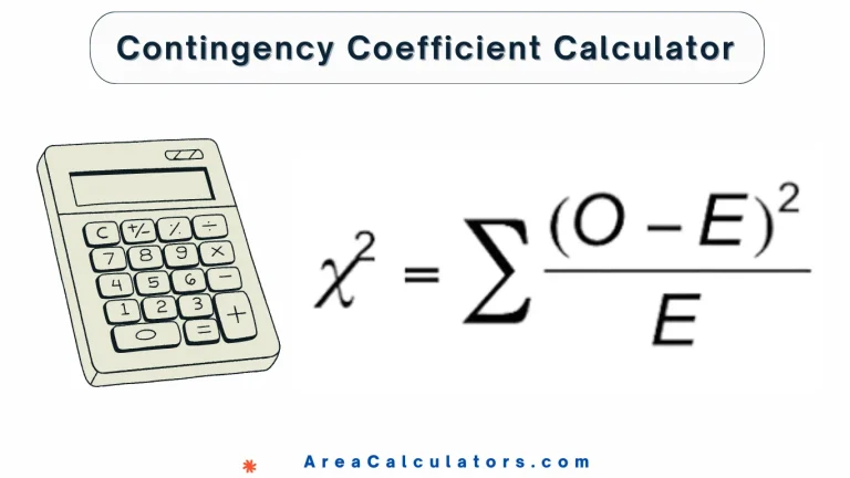 Contingency Coefficient Calculator