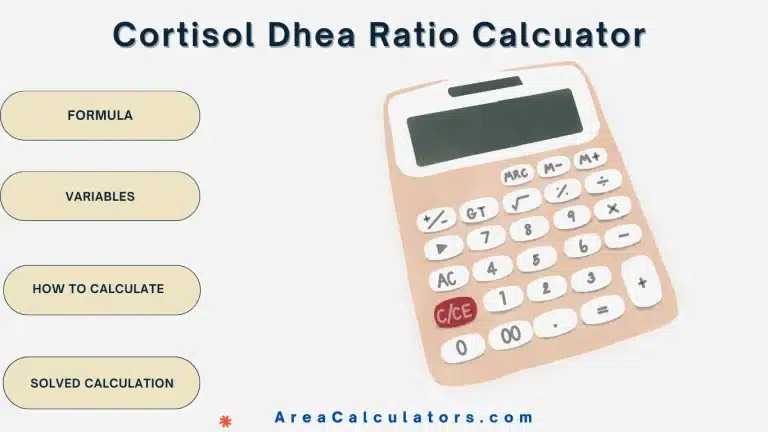 Cortisol Dhea Calculator