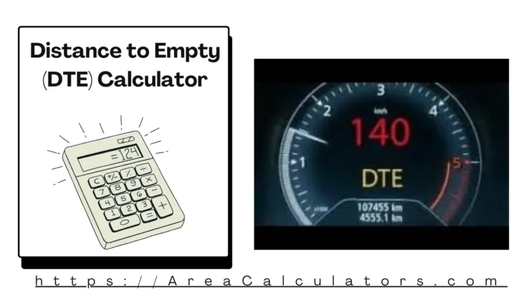 Distance to Empty (DTE) Calculator