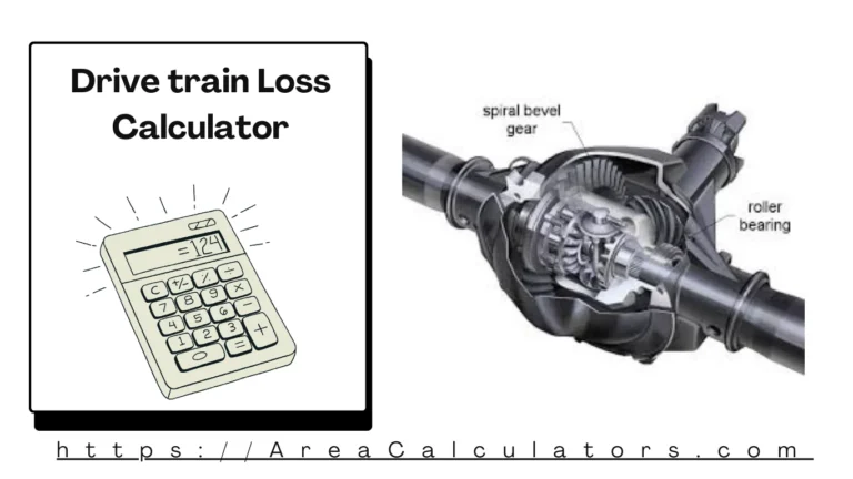Drive train Loss Calculator