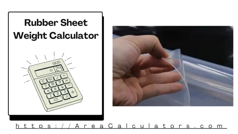 Rubber Sheet Weight Calculator