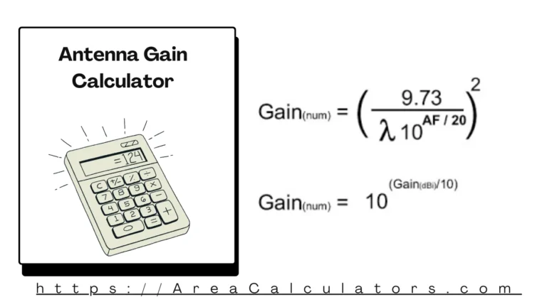 Antenna Gain Calculator
