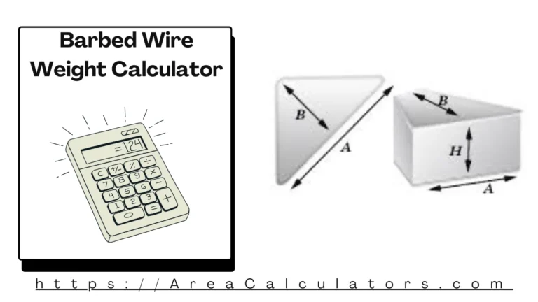 Barbed Wire Weight Calculator
