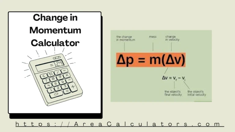 Change in Momentum Calculator