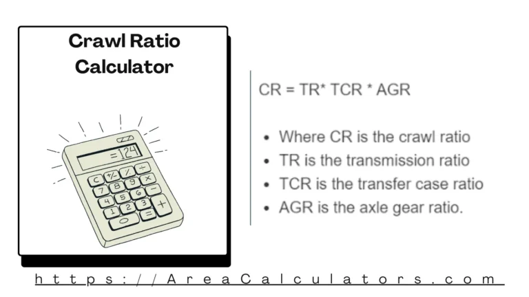 Crawl Ratio Calculator