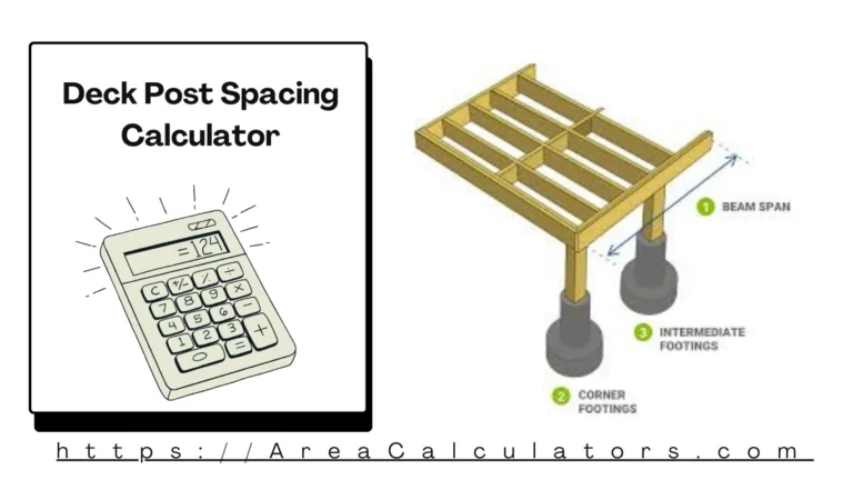 Deck Post Spacing Calculator