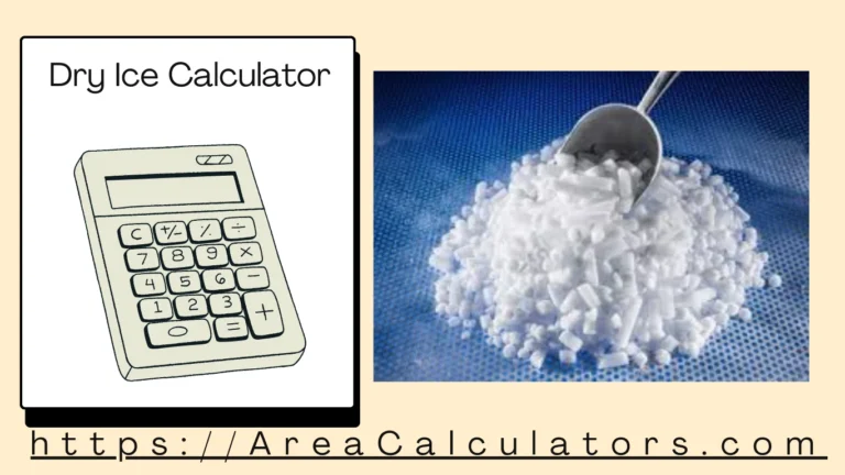 Dry Ice Calculator