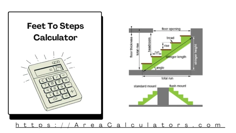 Feet To Steps Calculator