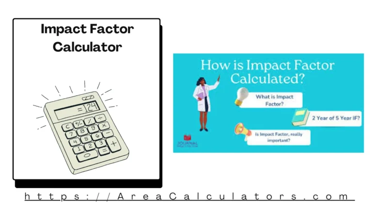 Impact Factor Calculator