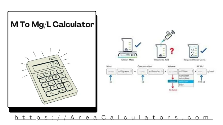 M To MgL Calculator