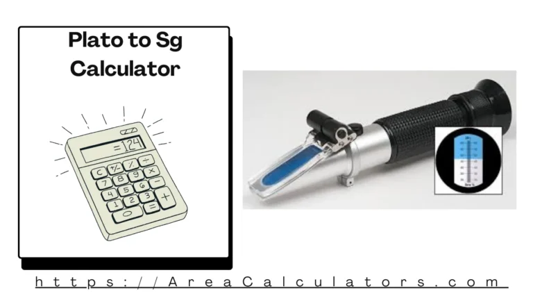 Plato to SG Calculator