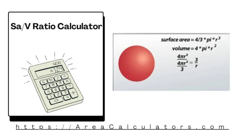 SaV Ratio Calculator