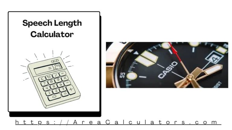 Speech Length Calculator