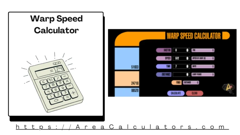 Warp Speed Calculator