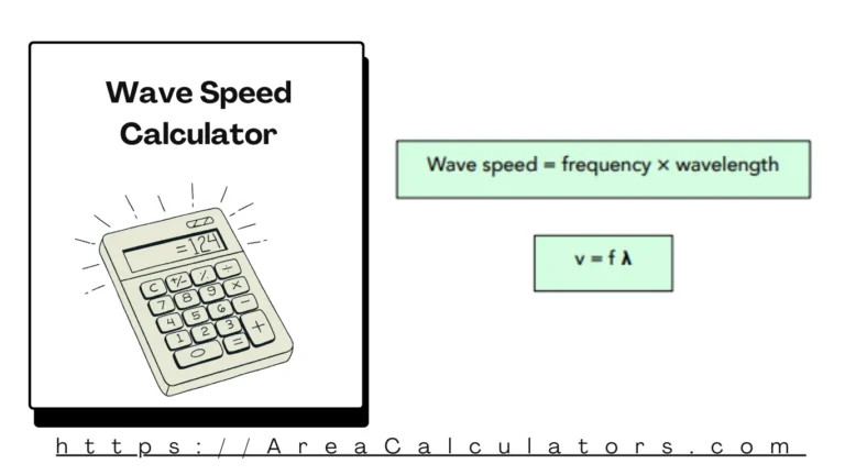 Wave Speed Calculator