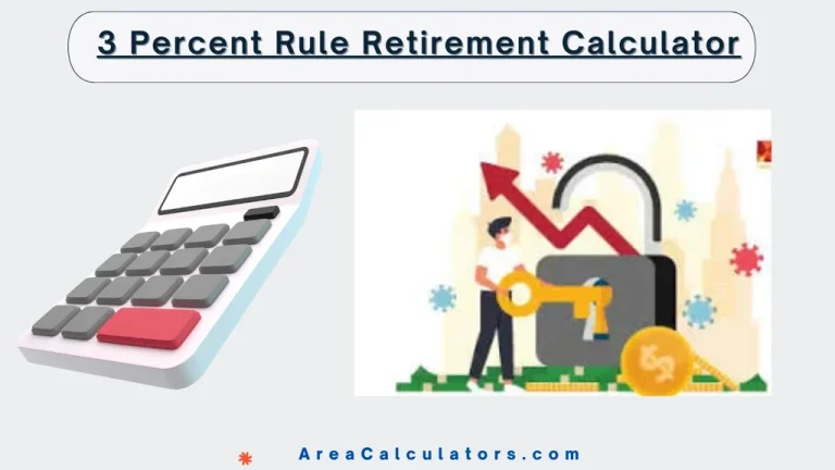 3 percent rule retirement calculator