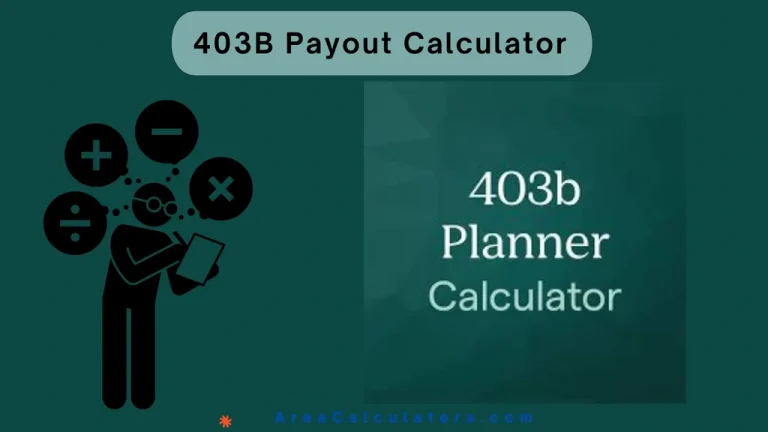 403b payout calculator