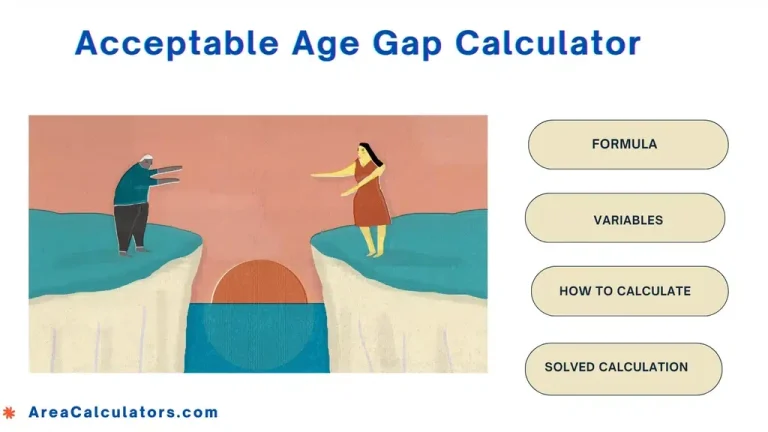 acceptable age gap calculator