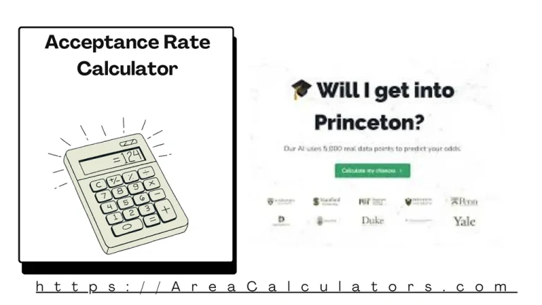acceptance rate calculator
