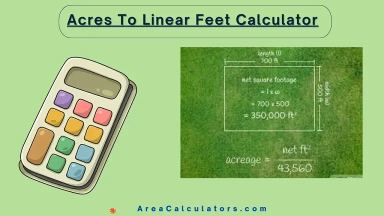 acres to linear feet calculator