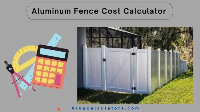 aluminum fence cost calculator