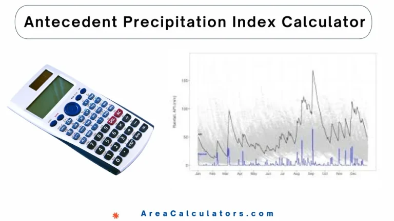 antecedent precipitation index calculator