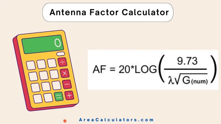 antenna factor calculator