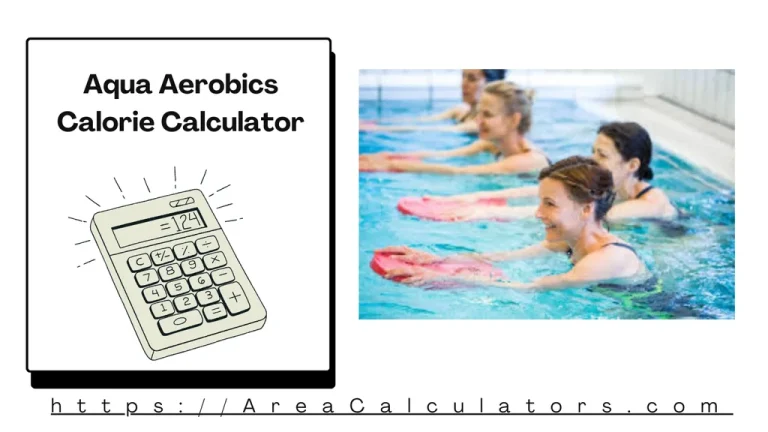 aqua aerobics calorie calculator