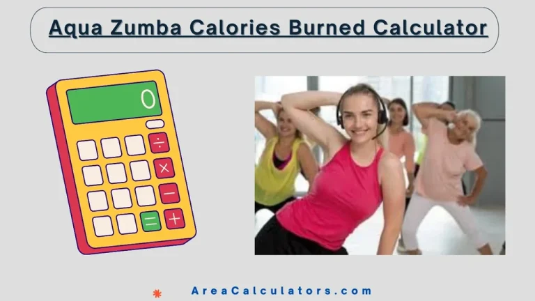 aqua zumba calories burned calculator