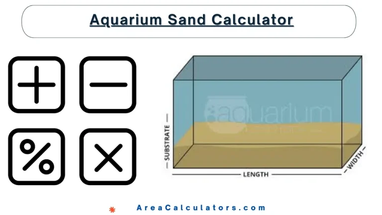 aquarium sand calculator