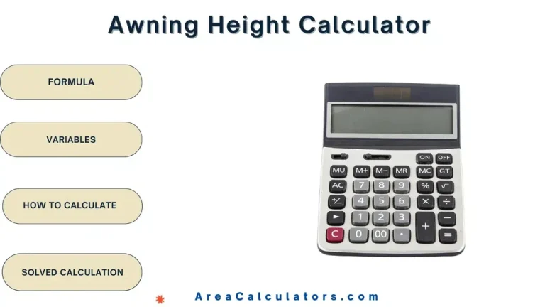 awning height calculator