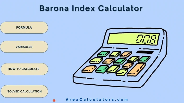 barona index calculator