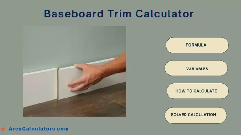 baseboard trim calculator