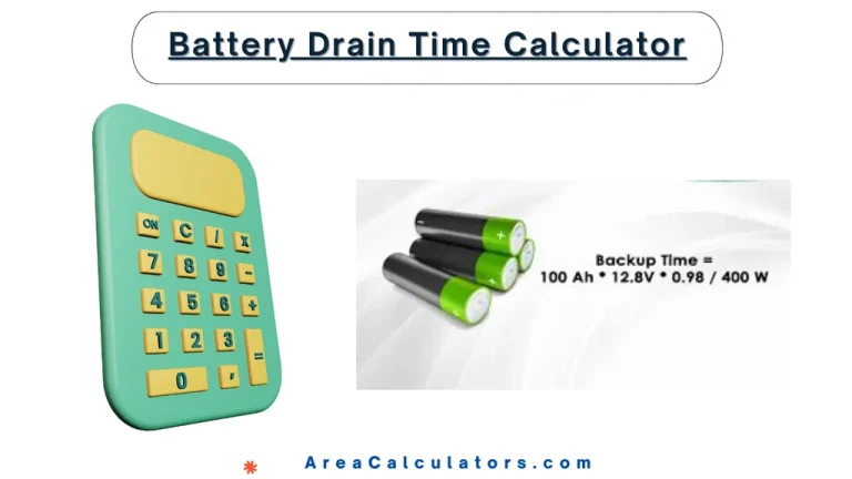 battery drain time calculator
