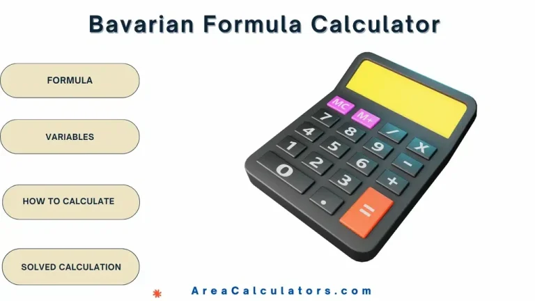 bavarian formula calculator
