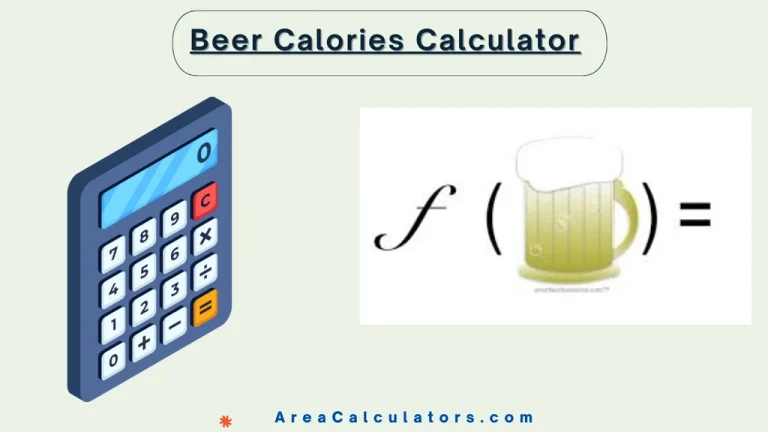beer calories calculator