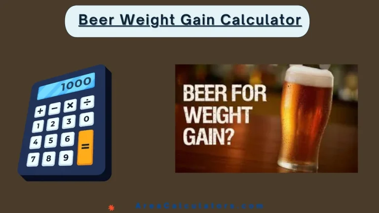 beer weight gain calculator
