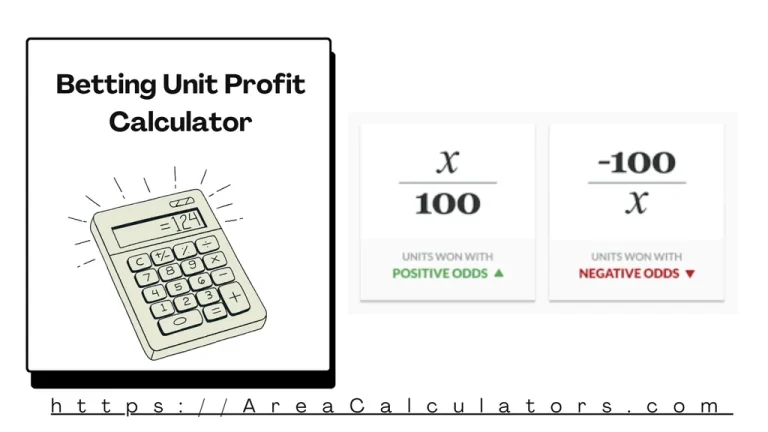 betting unit profit calculator