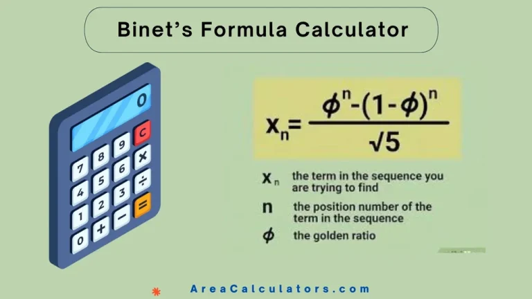 binets formula calculator