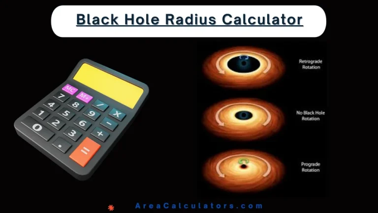black hole radius calculator