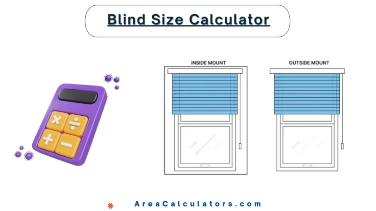 blind size calculator