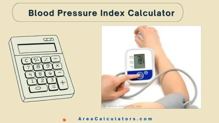 blood pressure index calculator