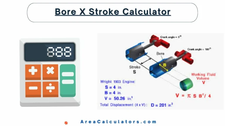 bore x stroke calculator