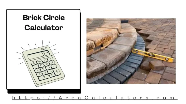 brick circle calculator