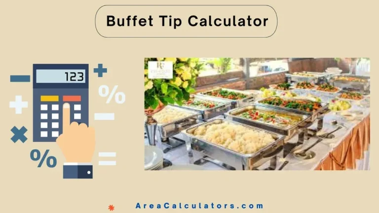 buffet tip calculator