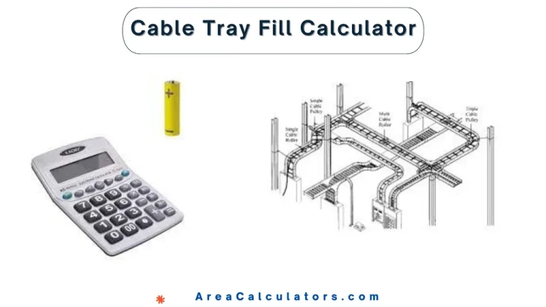 cable tray fill calculator