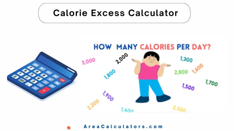 calorie excess calculator