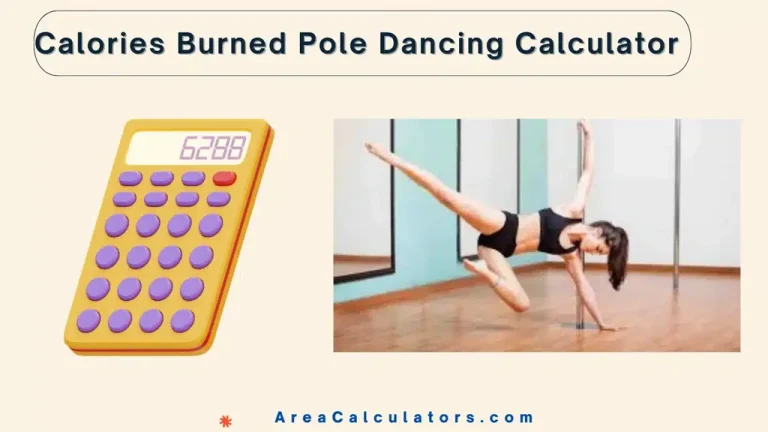calories burned pole dancing calculator