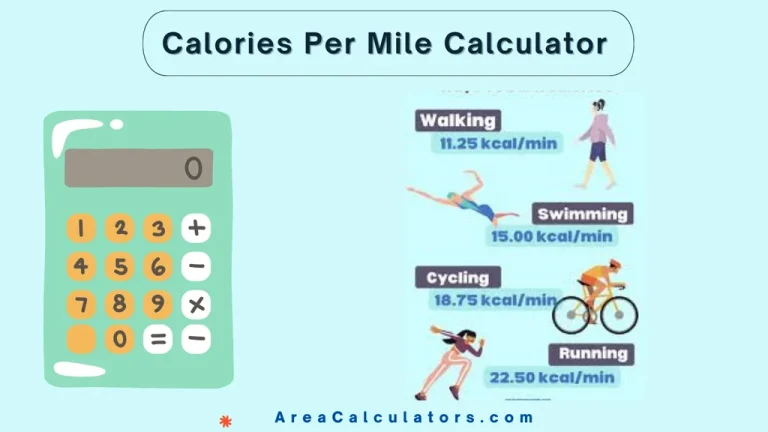 calories per mile calculator